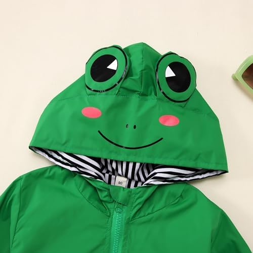 CM CM WODRO Fun Cartoon Duck Rain Jacket Toddler