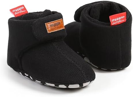 E-FAK Cozy Fleece Booties for Newborns