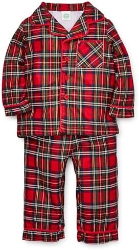 Little Me Christmas Pajamas for Baby Girls 3-10 Months