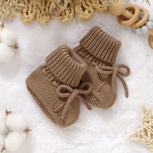 Perfect Cozy Baby Booties for Crawlers Walkers