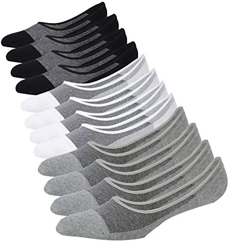 JORMATT No-Show Socks for Men