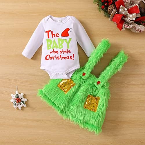 Green Monster Baby Chef Who Stole Christmas Furry Outfit