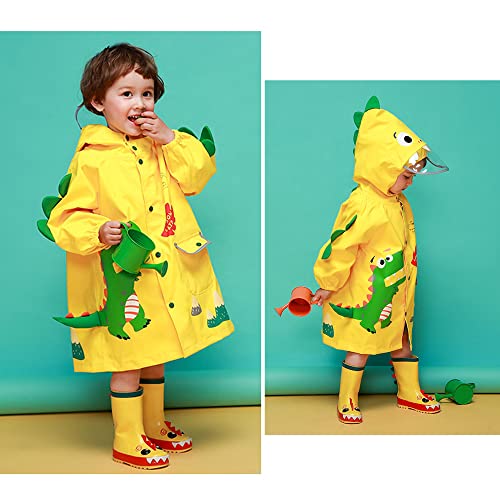 Fewlby Kids Raincoat Safe Water-Resistant Easy to Carry