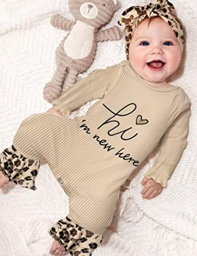 Snug Soft Baby Girl One-Piece Ruffle Romper for Newborns Infants