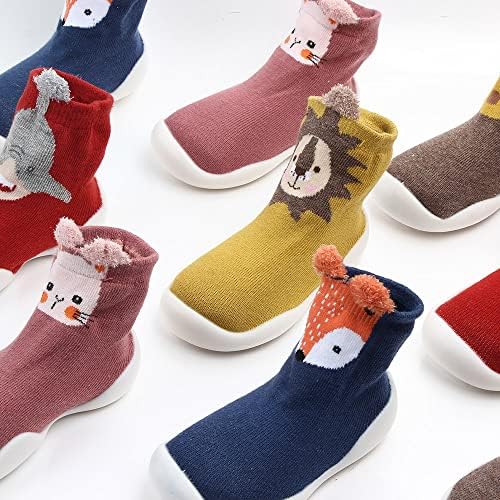 Howell How to Walk Anti-Slip Cotton Baby Socks