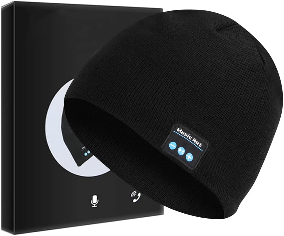 Miserwe Unisex Wireless Beanie for Warm Winter Style