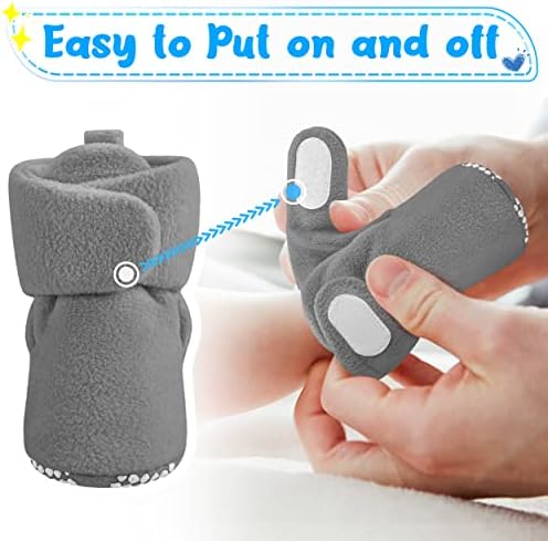 Adjustable Soft Fleece Baby Boots