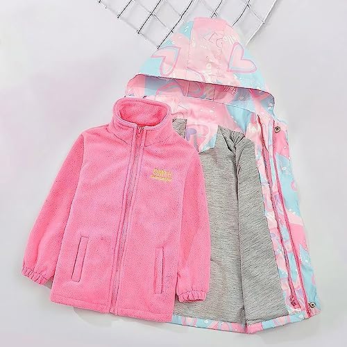 2Pcs waterproof jacket for girls windproof comfortable