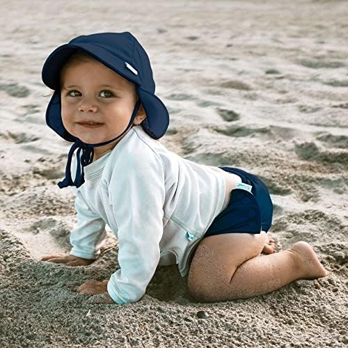 Adjustable Baby UV Flip Protection Swim Hat Washable