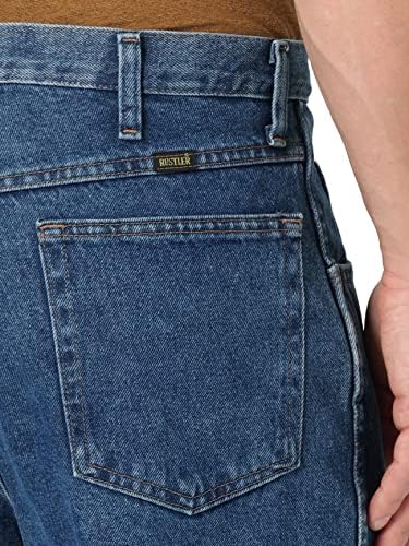 Rustler Mens Classic Relaxed Fit Jeans