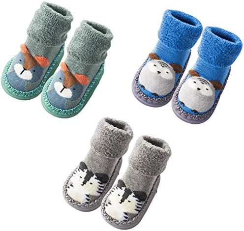 Perfect for Babies Anti-Slip Moccasins for Safety