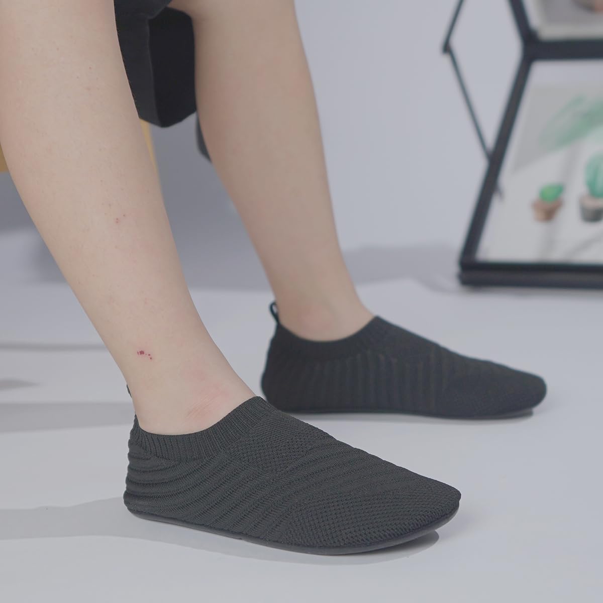 QZKDM Non-Slip Toddler Slippers