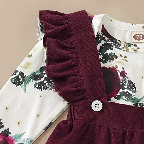 Soft Ruffle Romper Set for Baby Girls
