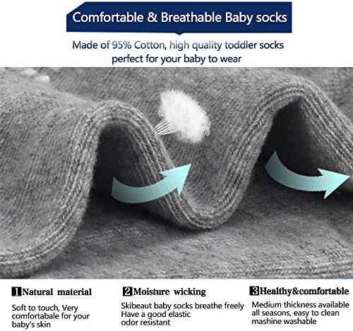 Anti-Slip Socks for Kids Non-Slip for Toddlers