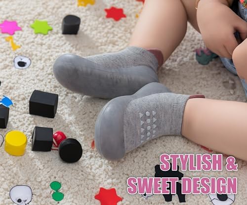 Dookeh Toddler Socks Shoes Anti-Collision Breathable Soft Sole Baby Walking Shoes