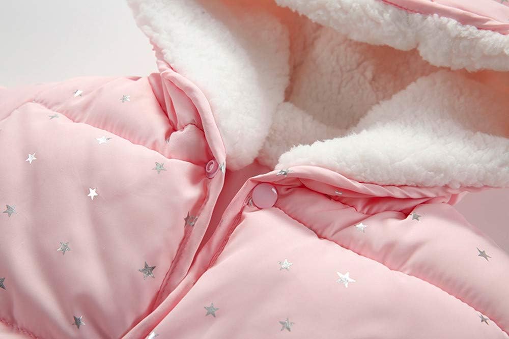 Toddler Winter Jacket 1-4 yrs Male Female Kids Hooded Puffer Coat