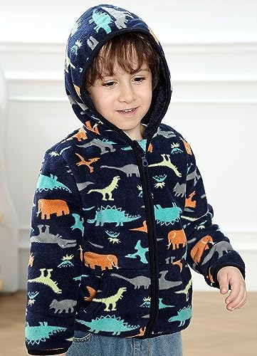 Feidoog Toddler Animal Fleece Jacket