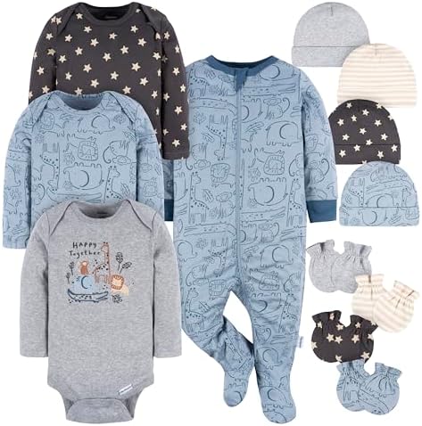 Gerber Baby Girl 12-Piece Layette Gift Set Perfect New Baby Gown