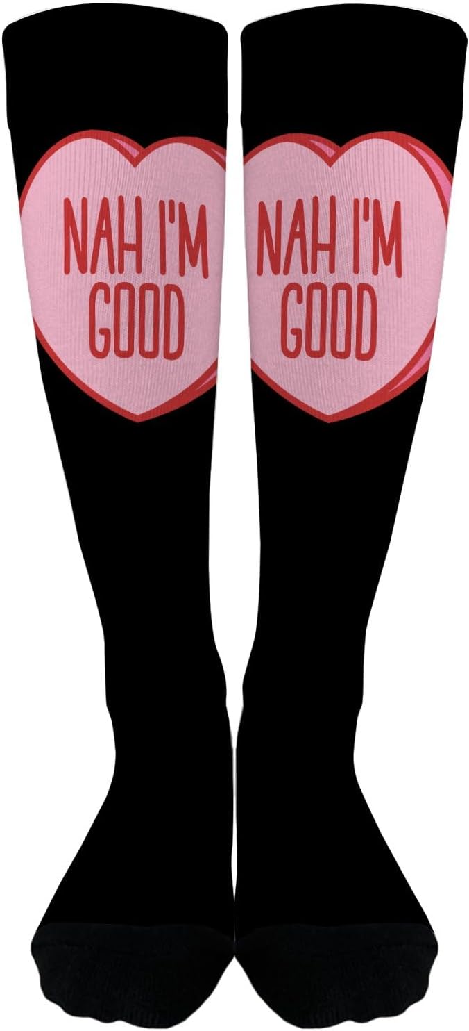 Funny Knee-High Socks for Men Surprise Him This Christmas