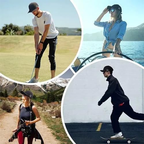 Generic Amber Wireless Bluetooth Speaker Baseball Cap for Outdoor Sports