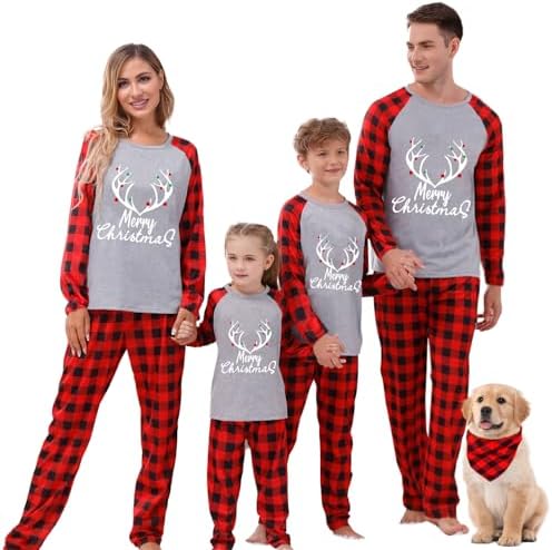 Gentle Hug Wardrobe Christmas Pajamas Family Matching Set