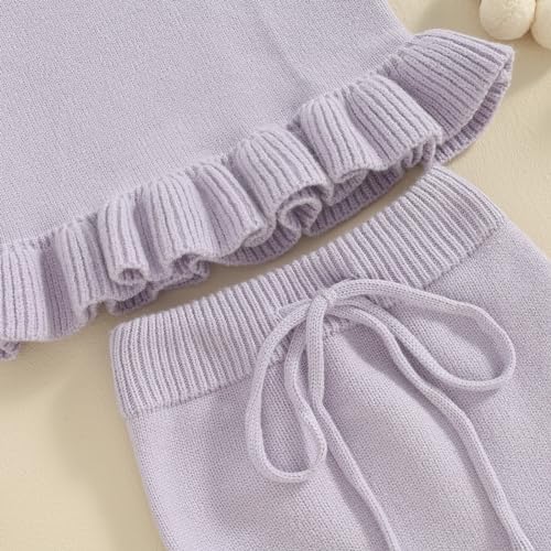Emmababy Summer Knit Set for Girls Lightweight Stylish