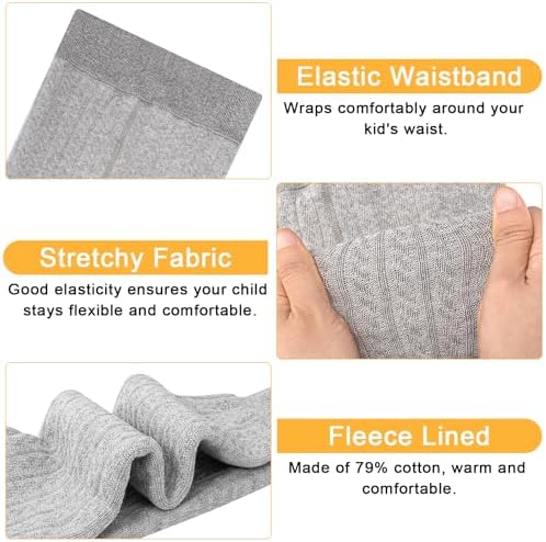 Looching Toddler Winter Fleece-Lined Leggings