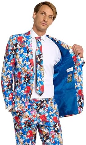 OPPOSUITS Mens Sonic Suit