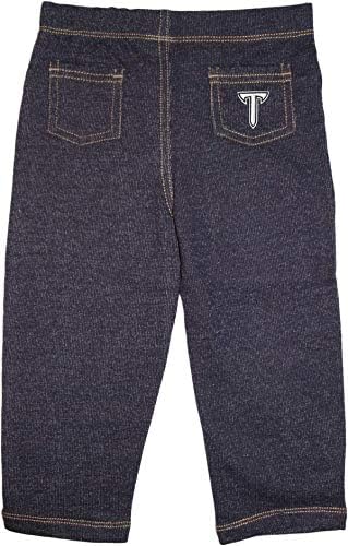 Troy University T Sword Denim Jeans for Babies Toddlers