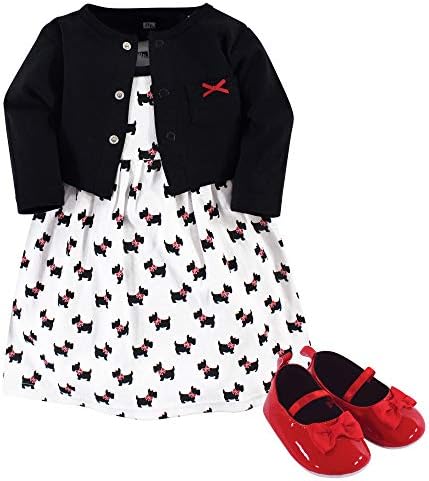 Hudson Baby Baby Girls Cotton Dress Set