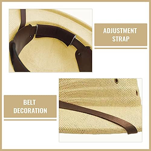 100 Straw Sun Hat Men Summer Bucket Hat Dad Boater Cap