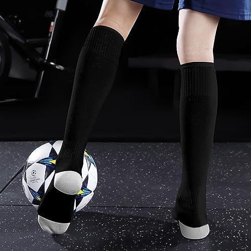 3 Pairs Kids Adults Soccer Football Socks
