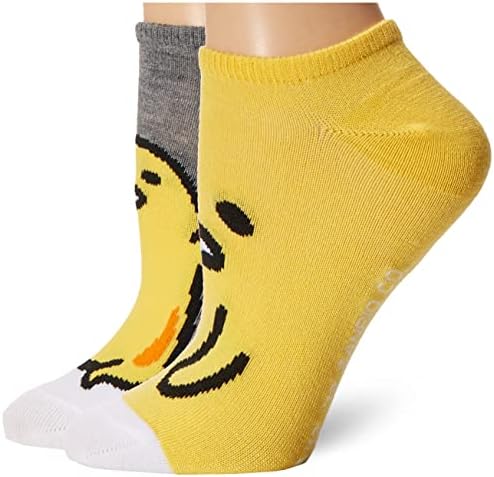 Gudetama Womens 5-Pack No-Show Adorable Socks