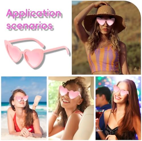 Elegant Heart Sunglasses 1pc