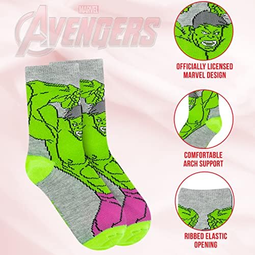 Marvel Legends Superhero Boys Socks 10-Pack 1