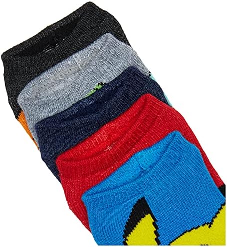Pokemon Boys 5 Pack No Show Socks 1