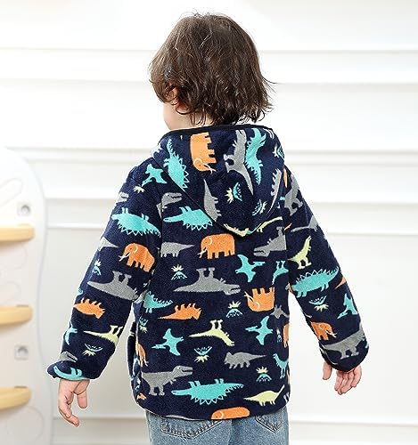 Feidoog Toddler Animal Fleece Jacket