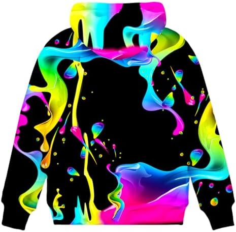 Neemanndy 3D Kids Graphic Sweater with Pocket