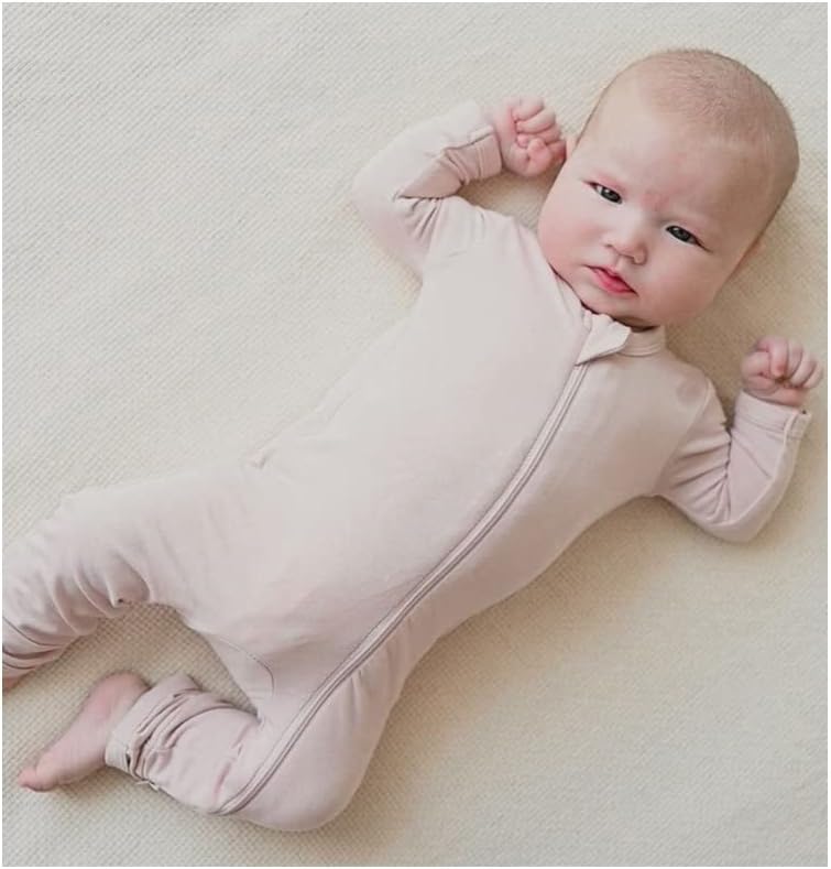 Auro Mesa Baby Unisex Soft Footies Pajama Sleepers 0-24M