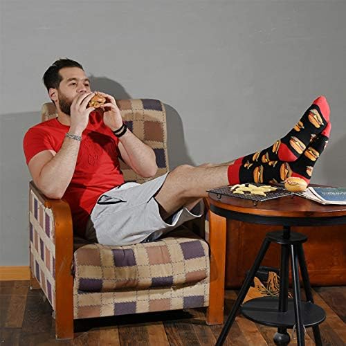 HSELL Men Patterned Fun Socks Crazy Design Gift