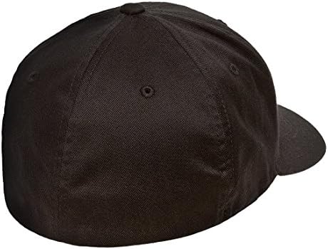 Flexfit Mens Athletic Baseball Fitted Wooly Combed Twill Cap