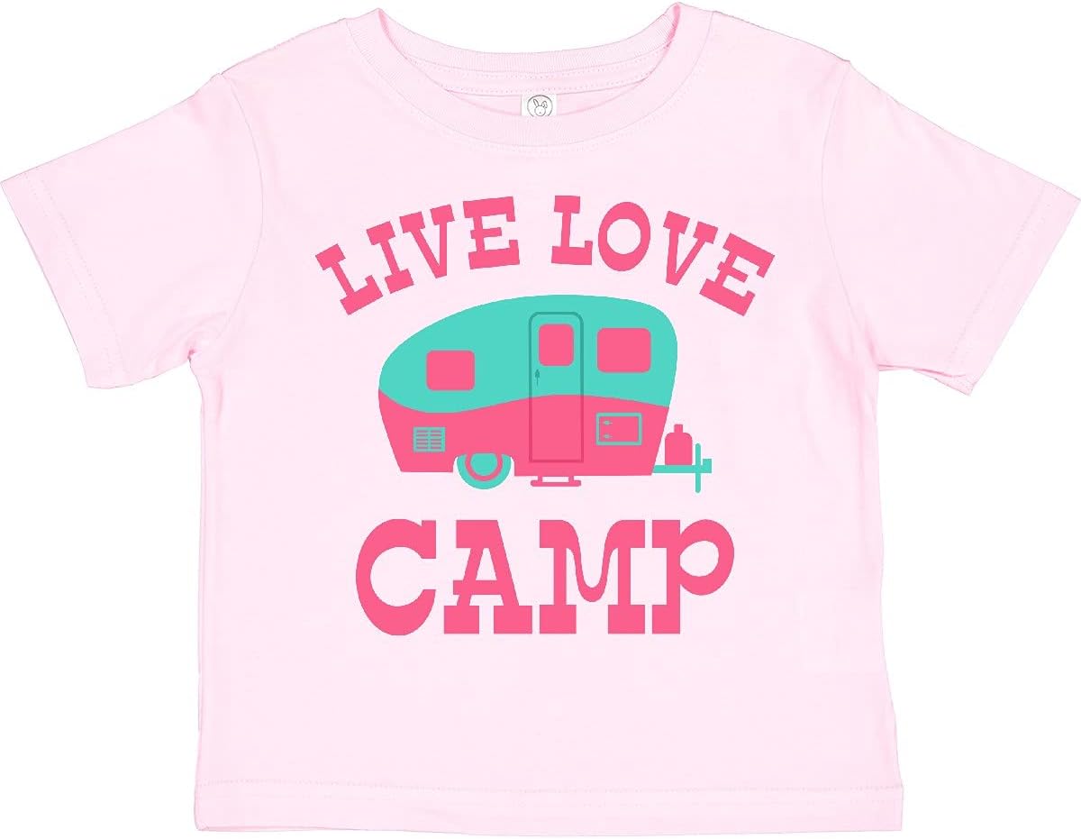 RTQC Live Love Camp T-Shirt for Toddler
