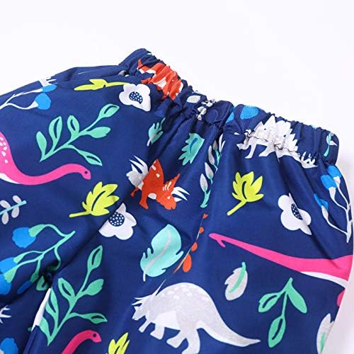 Toddler Waterproof Rain Pants PongYou Kids Rain Outwear for Boys Girls