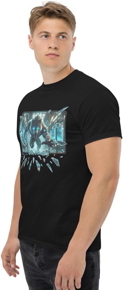 Cyber Werewolf Breakout T-Shirt for Men