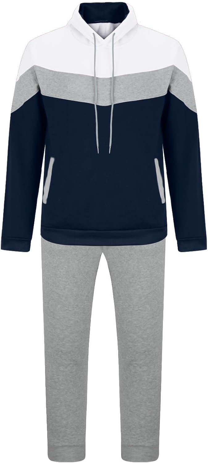 Cambkatl Mens Tracksuit Set Warm Comfortable for Any Season