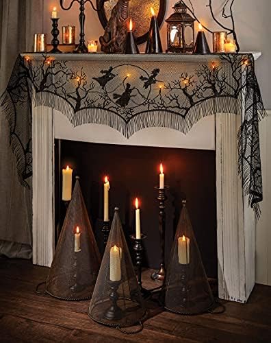 Hocus Pocus Lights Out Mantel Scarf