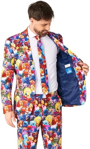Sesame Street Slim-Fit Suit Set
