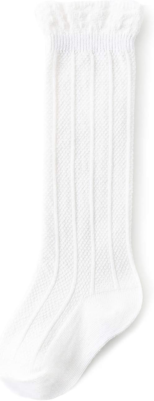 Adorable Ruffled Knee High Socks for Baby