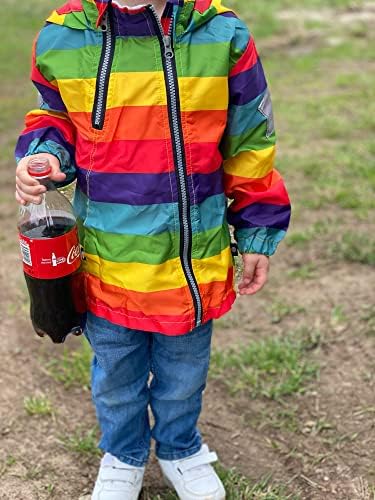 FABRST Toddler Rainbow Windbreaker