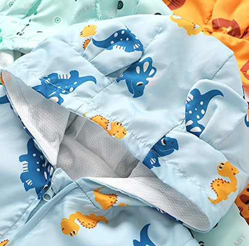 Adorable Cartoon Animal Print Baby Hoodie